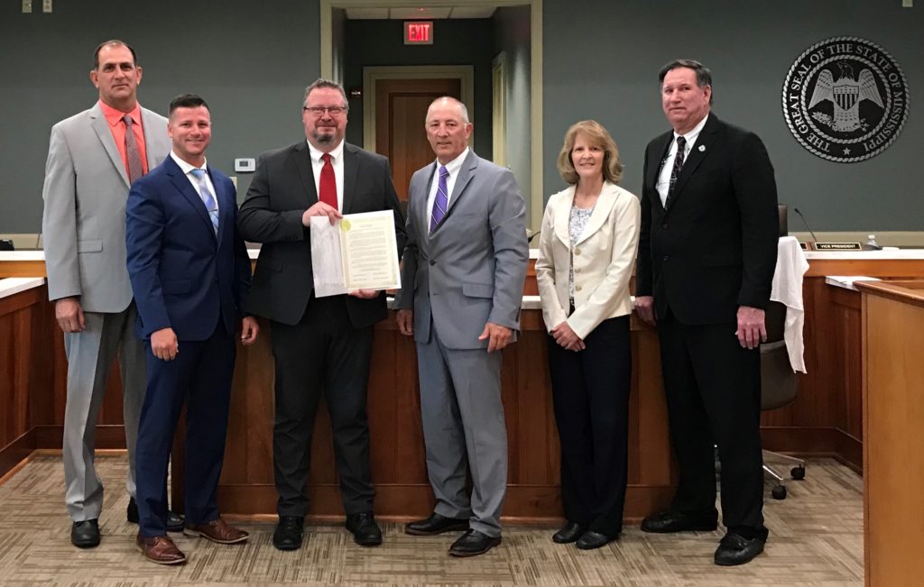 Hancock County’s Board of Supervisors Sign the Embrace the Gulf